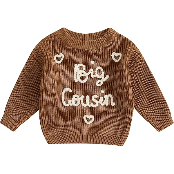 Amazon.com: Big Cousin Little Cousin Matching Outfits Newborn Baby