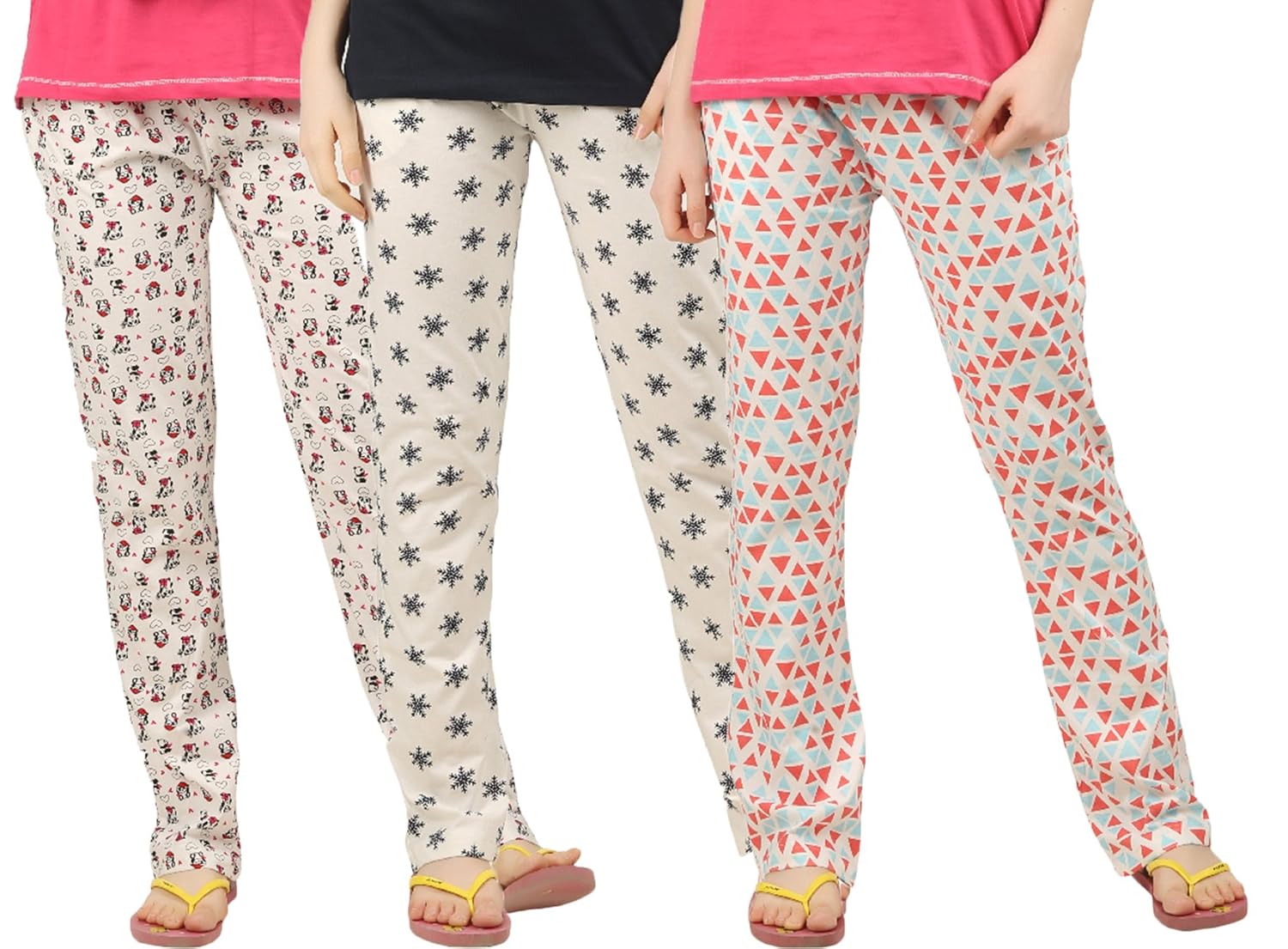 peach blossom womens nightwear pyjama pack of 3