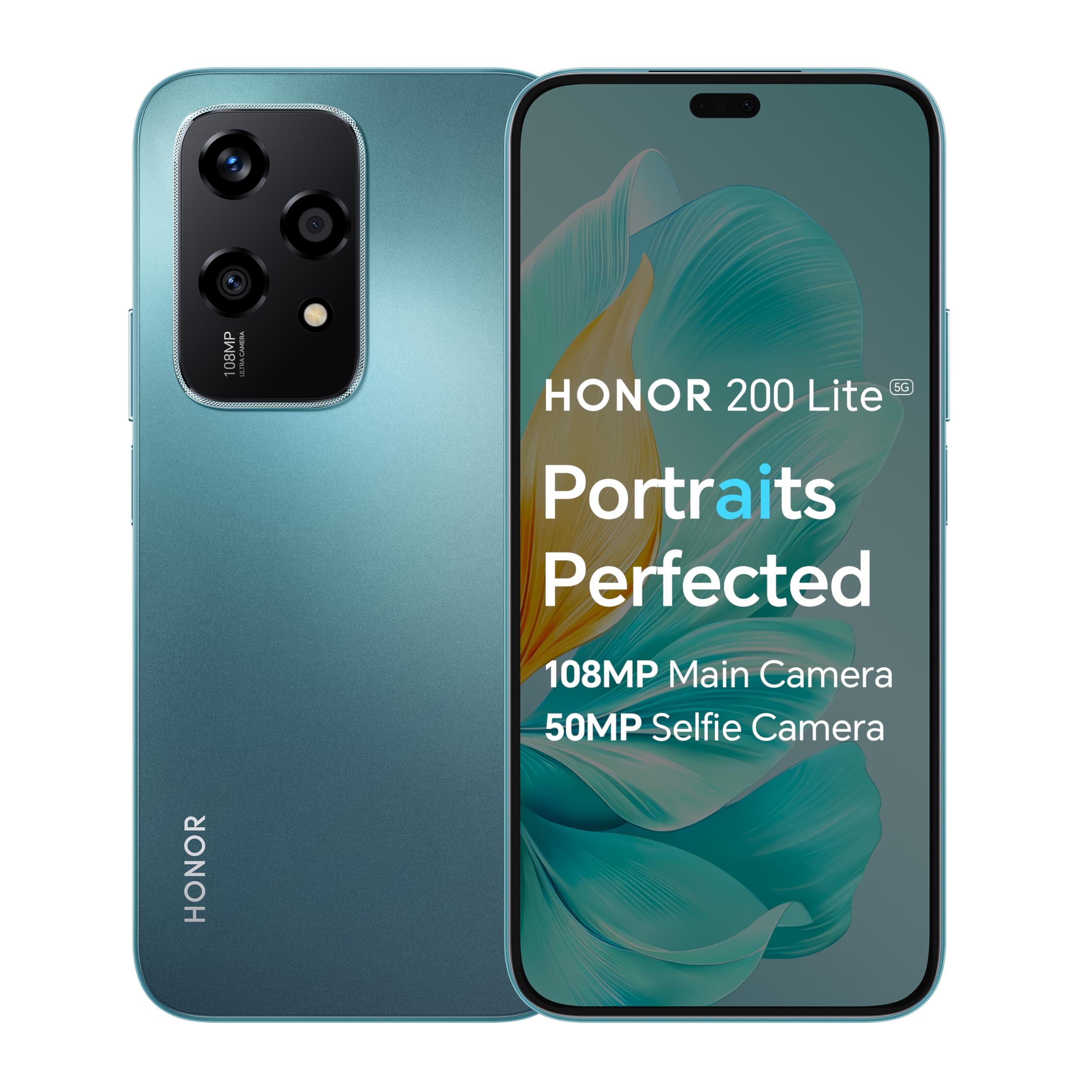 Smartphone Honor 200 Lite 6,7 5G Double nano SIM 256 Go Vert