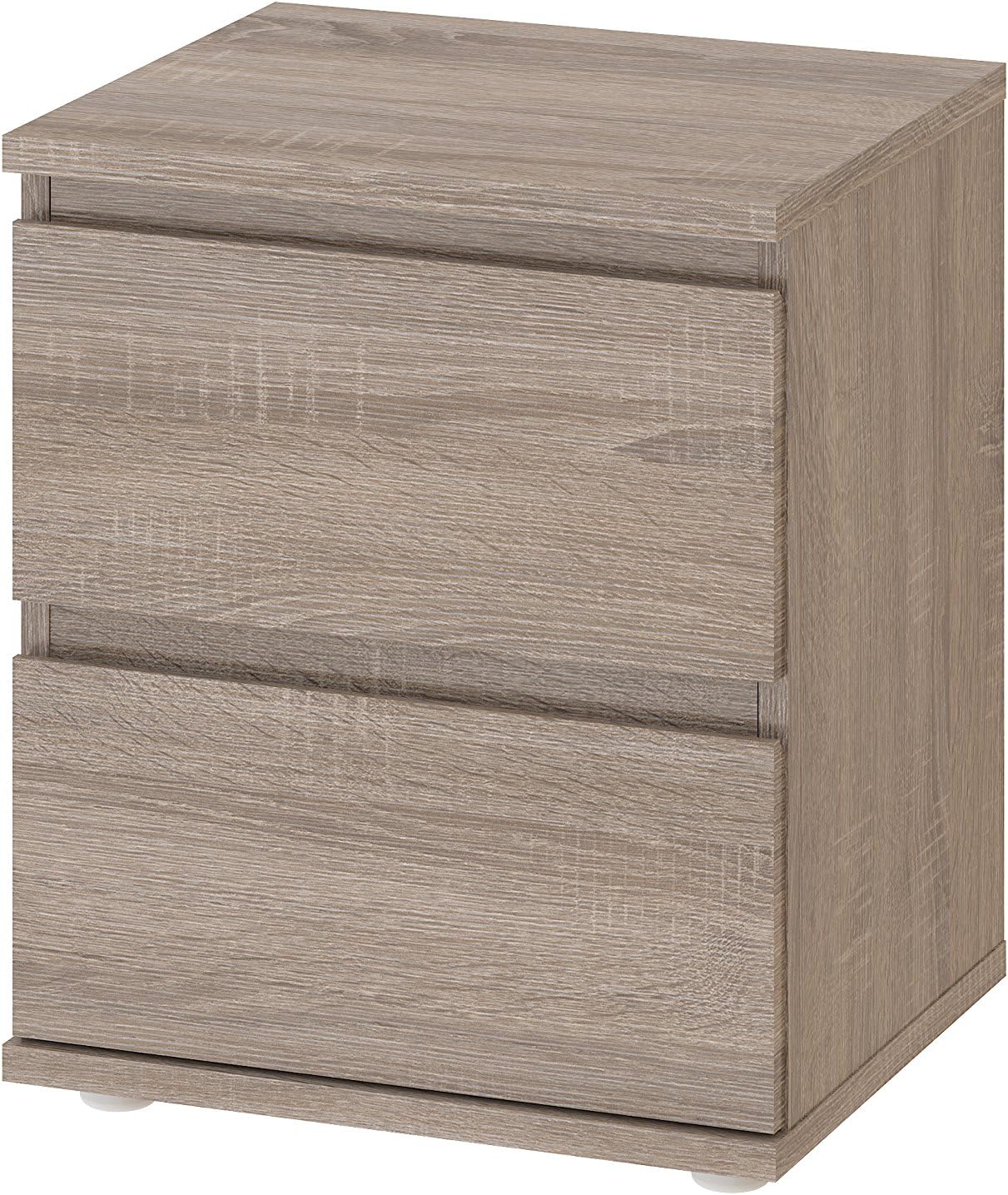 Amazon Com Tvilum Abc71092cjabc Aurora 2 Drawer Nightstand 1 Truffle Furniture Decor