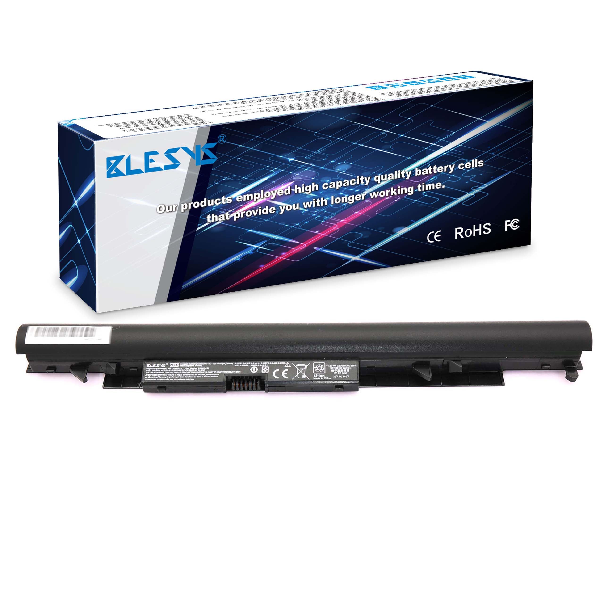 BLESYS 919700-850 JC03 JCO4 Laptop Battery for HP 15-bs 15-bs0xx 15-bs1xx 15-bw0xx 15-bs162sa 15-bs158sa 15-bs066sa 15-bw054sa 15-bs023na 15-bs043na 15-bs045na 15-bs101ns 15-bs091ns 10.95V~14.8V