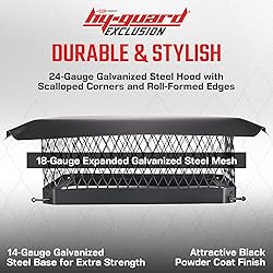 HY-Guard Galvanized Steel Chimney Cover
