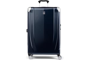 Travelpro Pathways 3 Hardside Expandable Luggage, 8 Spinner Wheels, Lightweight Hard Shell Suitcase, Checked Large 28 Inch, Royal Blue