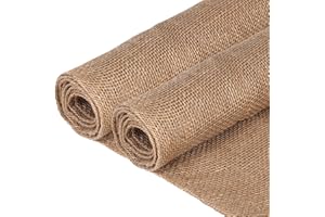 Butarfe Burlap 10 Yard Natural Burlap Fabric 40 Inches Wide Burlap Fabric By The Yard Premium Jute Liner Multipurpose Jute Fiber Material For Gardening Wedding Table Runners Home Party Decor Christmas
