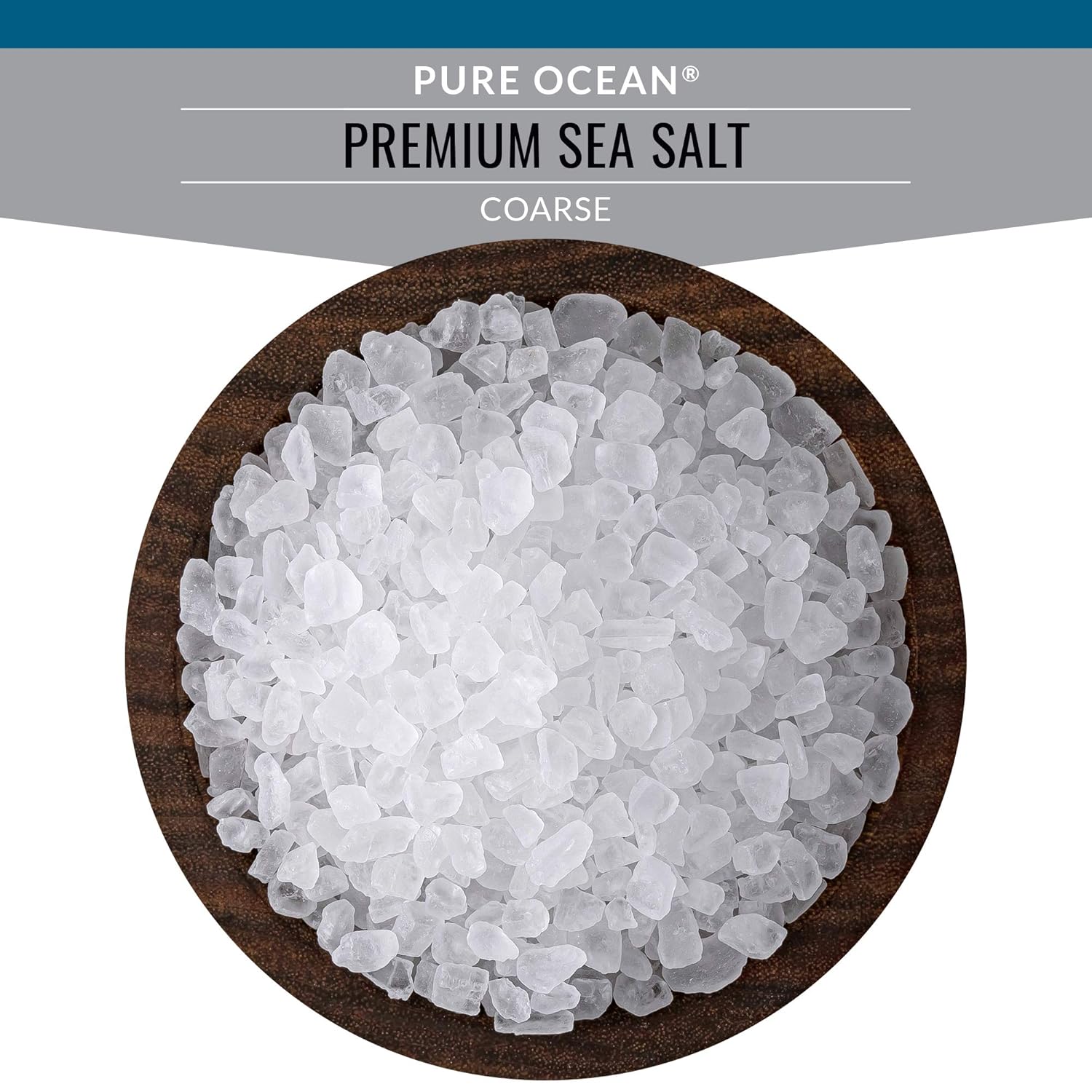 SaltWorks Pure Ocean Sea Salt, Coarse Grain, 5 Pound Bulk Bag: Grocery & Gourmet Food