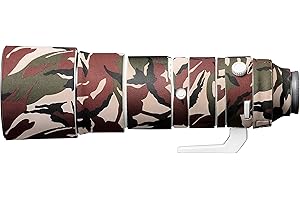 easyCover Lens Oak Neoprene Lens Protection Cover for Sony FE 200-600 F5.6-6.3 G OSS Green camouflage