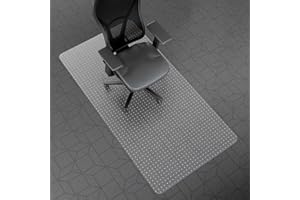 Naturei Office Chair Mat for Carpet - 72" x 36", Desk Floor Mat for Rolling Chairs, Clear Plastic Chair Mat, Easy Glide, Under Desk Carpet Protector for Home and Office Use