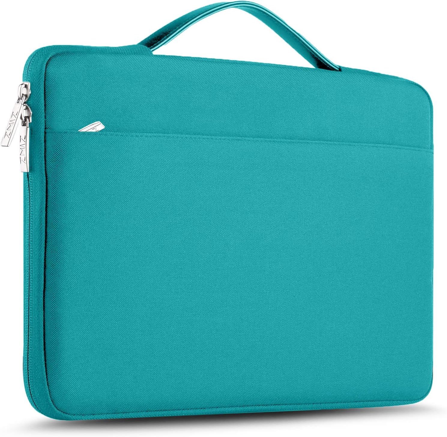 ZINZ Laptop Sleeve 15 15.6 16 Inch Case Briefcase, Compatible MacBook Pro 16 15.4 inch, Surface Book 2/1 15" Super Slim Spill-Resistant Handbag for Most Popular 15"-16" Notebooks, Linen Blue