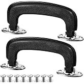 2Pcs Guitar Case Handle Luggage Handles Replacement Suitcase Handles Luggage Pull Handle Carry Luggage Handle Replacement Plastic Pull Handles for Musical Box