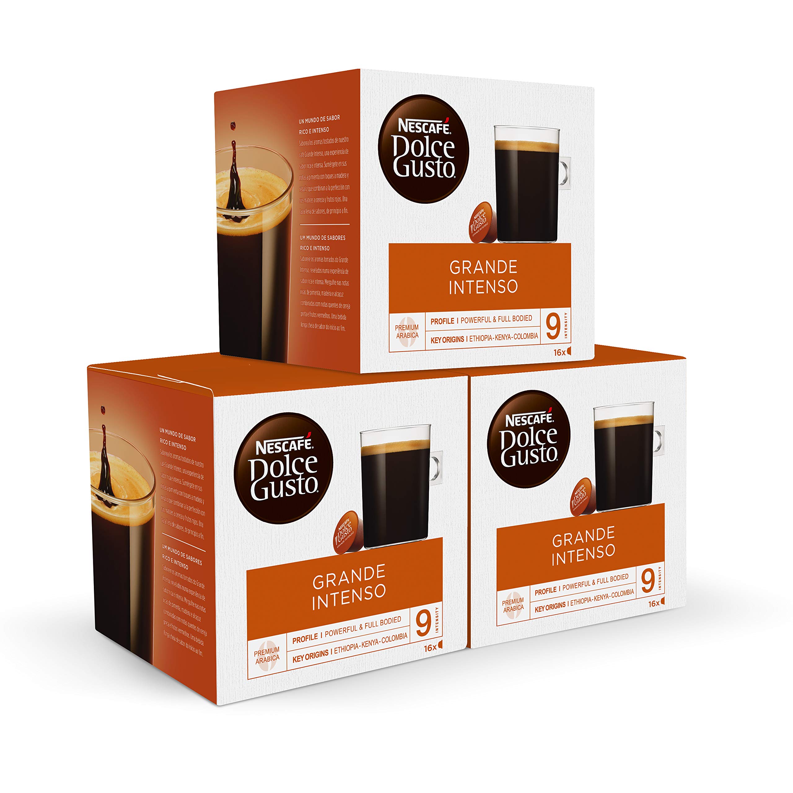 NESCAFÉ Dolce Gusto Americano Intenso Coffee Pods, 16 Capsules (48