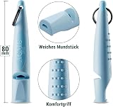 ACME Dog Whistle No. 210.5 Update 2023 Matte Black Free Whistle Band view 2
