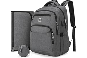 UKEIN Diaper Bag Backpack, Multi function Baby Bag with Portable Changing Pad, Pacifier Holder,Diaper Bags with USB Charging Port,Perfect Baby Shower Gifts for Mom, Dad, Newborn