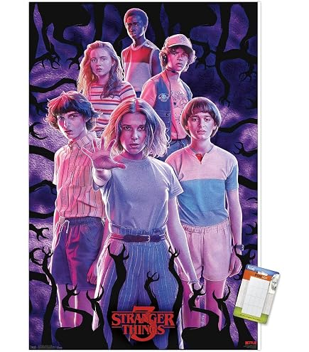 Amazon.com: Trends International Netflix Stranger Things: Season 3