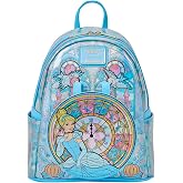 Loungefly Disney Princess Stained Glass Collection: Cinderella Mini-Backpack, Amazon Exclusive