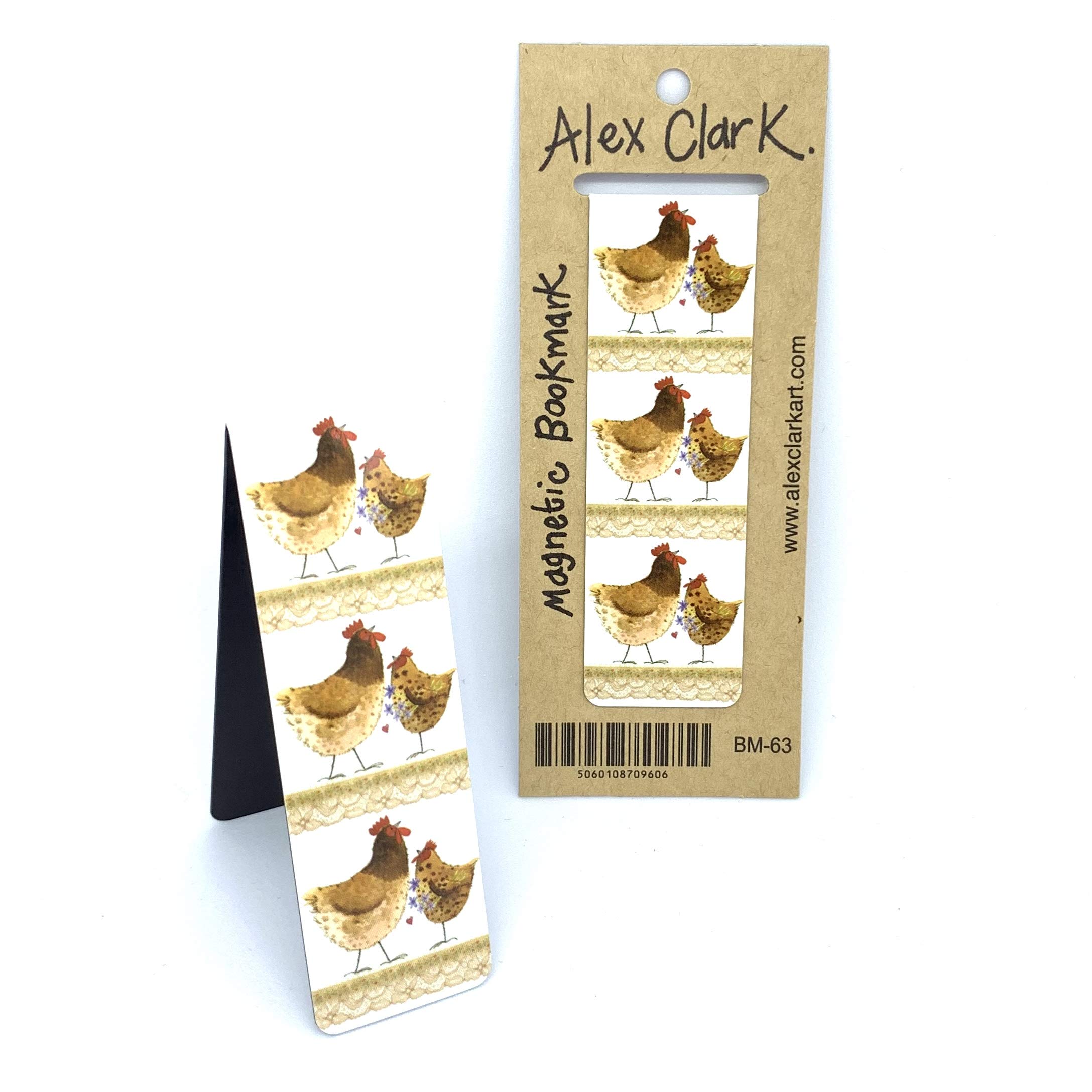 Alex Clark Spring Chickens Magnetic Bookmark