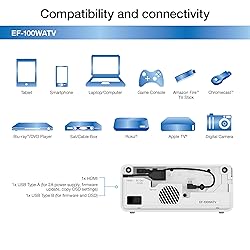 Epson EF-100 Smart Streaming Laser Projector with