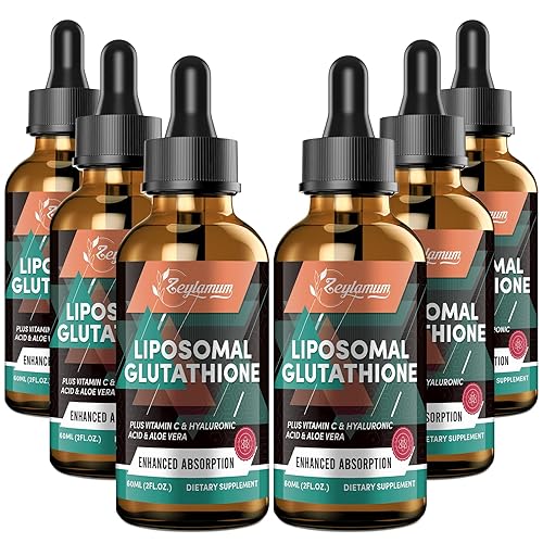 2000MG Liposomal Glutathione Liquid Drops, Ultra High Absorption, Natural  Detoxification, Immune System & Skin Support*, L-Glutathione, Vitamin C &  Hyaluronic Acid, Capsules Alternative, 12.12 OZ in Dubai - UAE | Whizz  Combinations