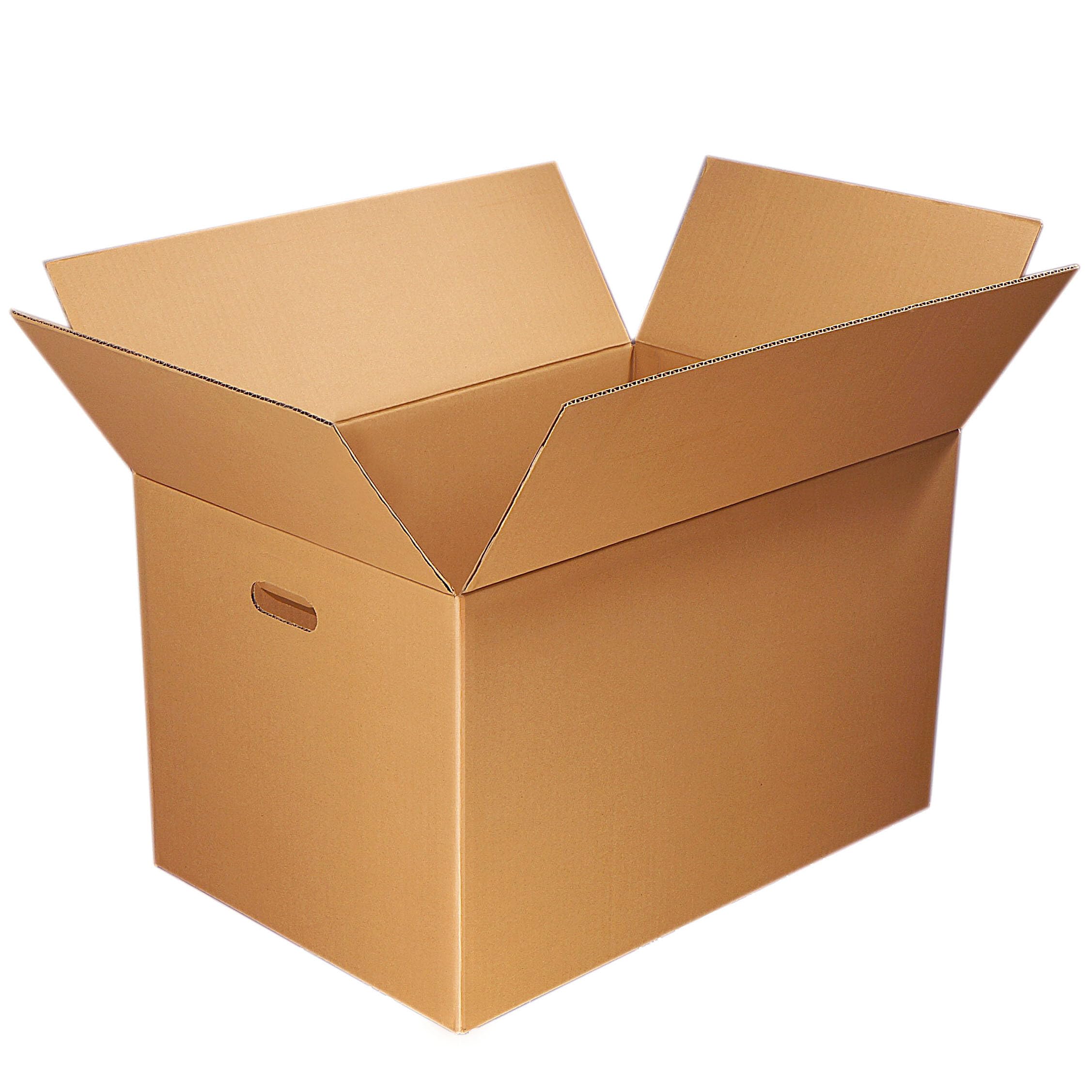 ディズプラス ダンボール 140サイズ 5枚セット 取っ手穴付き 段ボール 日本製 引っ越し 140 二つ折り配送品 140-HT-5商品画像