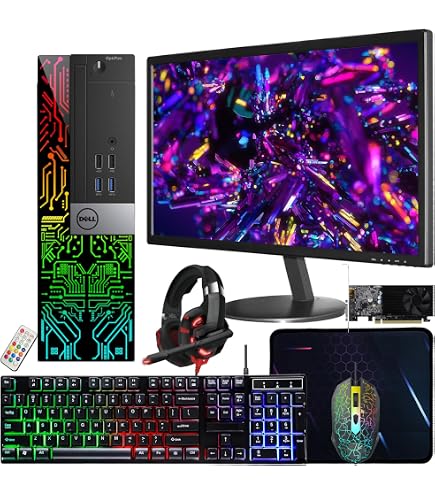 Amazon.com: Dell OptiPlex 3060 SFF RGB Computer PC, Intel Core i5