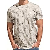 KLIEGOU Mens Hipster Hiphop Tees - Fashion Print T-Shirts
