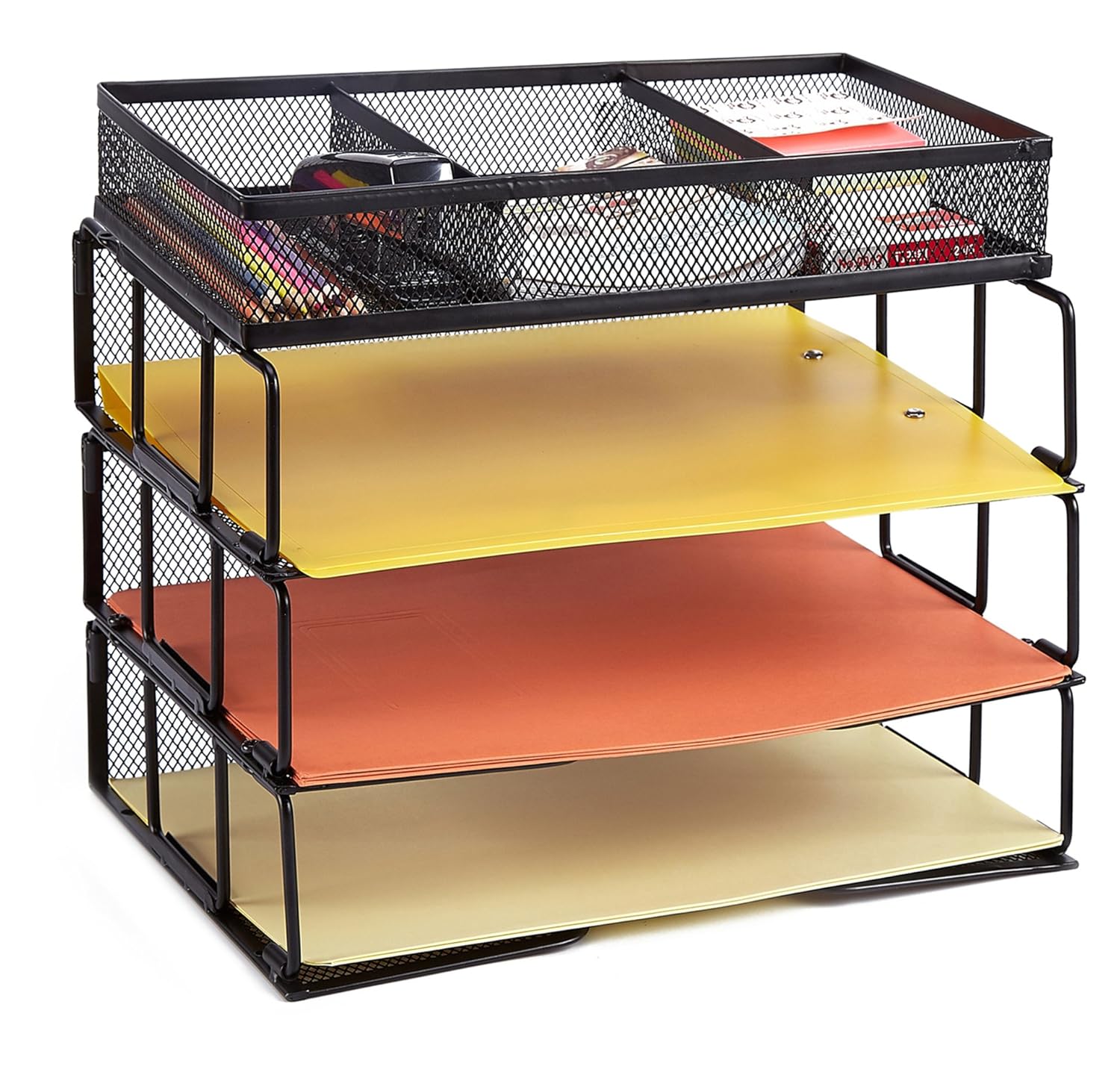 Best simplehouseware mesh desk organizer with sliding drawer