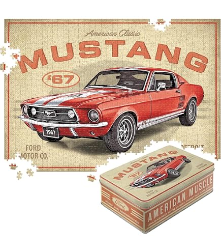 Amazon.com: Ford Mustang 50 Years : Eurographics: Toys & Games