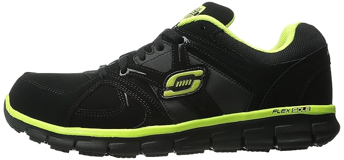 Scarpe da camminata Skechers Lavoro 77068 Synergy Ekron Scarpa a Piedi Scarpe da uomo