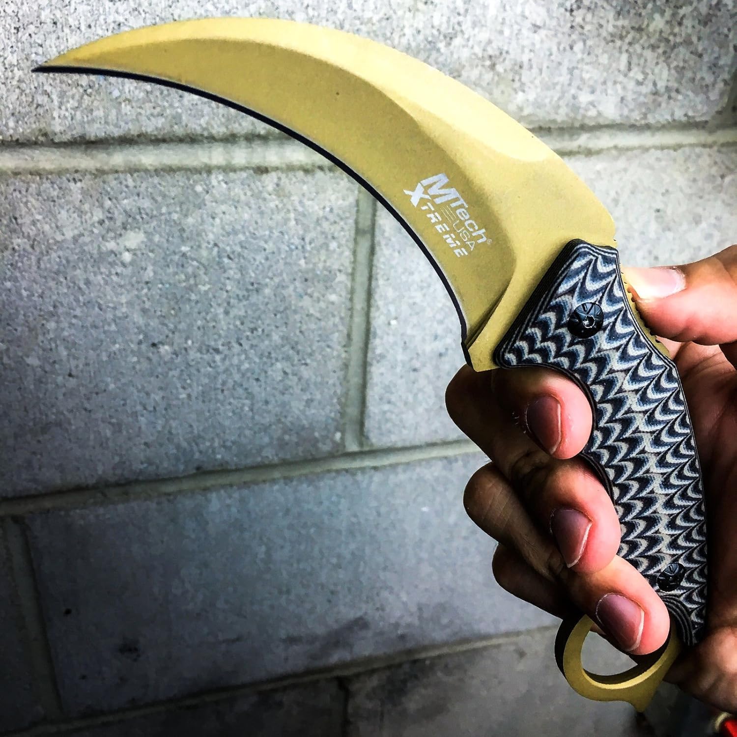 TACTICAL COMBAT KARAMBIT NECK KNIFE Survival Hunting BOWIE Fixed Blade