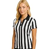 Murray Sporting Goods Women's Collared Referee Shirt | Women's Officials Jersey, Halloween Costume, or Waitress Uniform