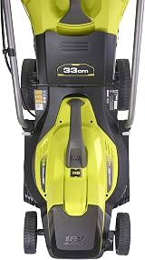 Ryobi RLM18X33B40 ONE+ 33cm Lawn Mower with 4.0Ah Battery view 3