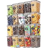Chef's Path Airtight Food Storage Containers Set - 20 PC/Small Size - 1.6L/ 54oz - Kitchen & Pantry Organization, Ideal for S