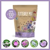 Seedball Butterfly Mix Seed Bombs 100 Pack Wildflower Seeds view 2