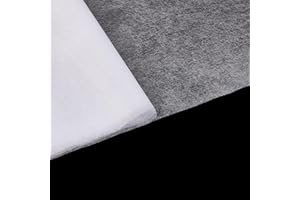 letsinstyle Lightweight Fusible Bonding Web, 11.8 Inch x 5 Yards Double Sided Fusible Web, Fusible Webbing Interfacing Webs f