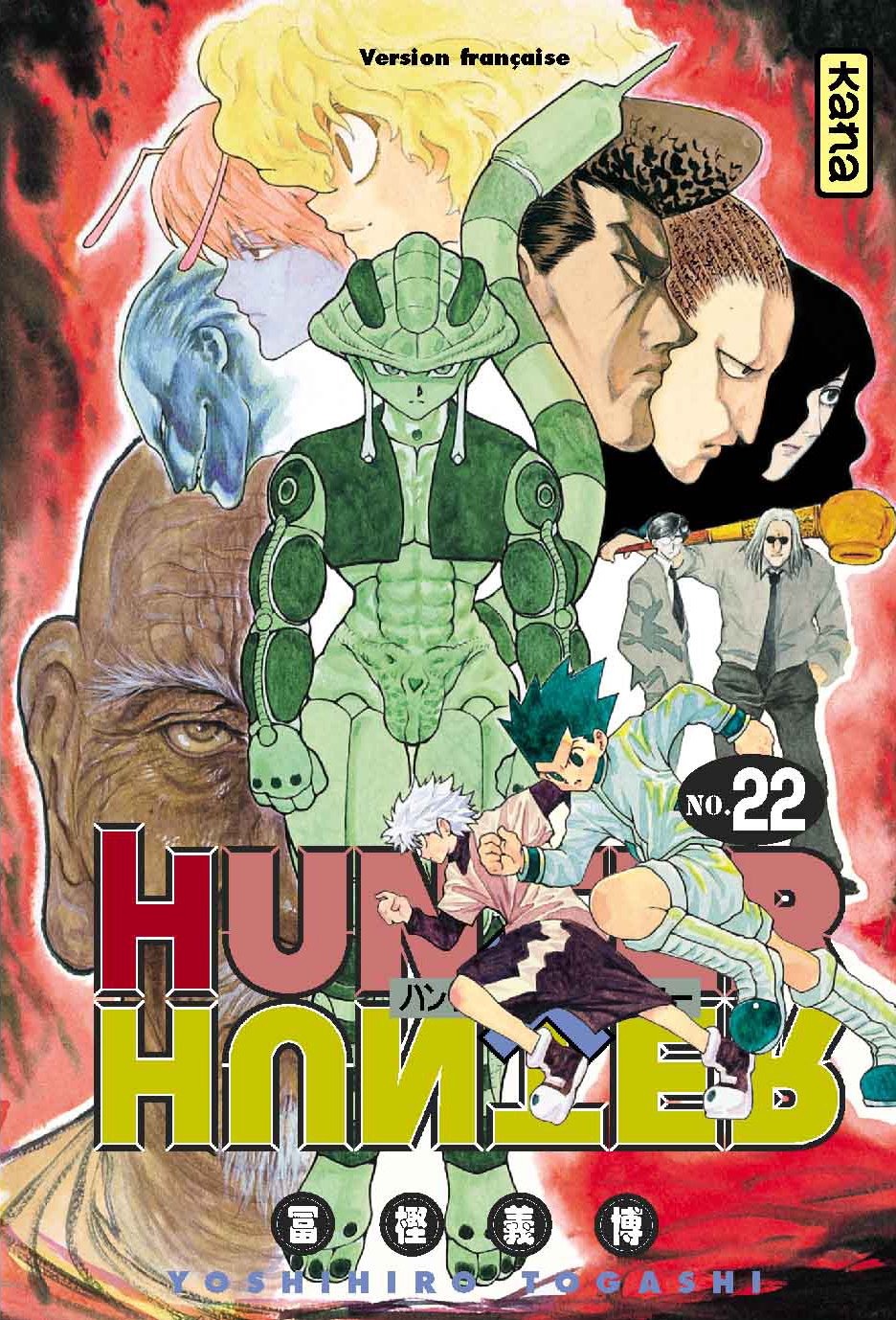 Hunter X Hunter Tome 22 Shonen Kana French Edition Yoshihiro Togashi Yoshihiro Togashi Yoshihiro Togashi Amazon Com Books