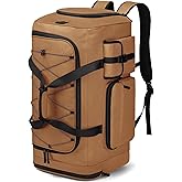 Lyweem Large Duffle Bag Backpack for Travel, 70L Heavy Duty Gym Duffel Bag with Shoes Compartment for Men & Women, Weekender Overnight Sports Backpack for Traveling