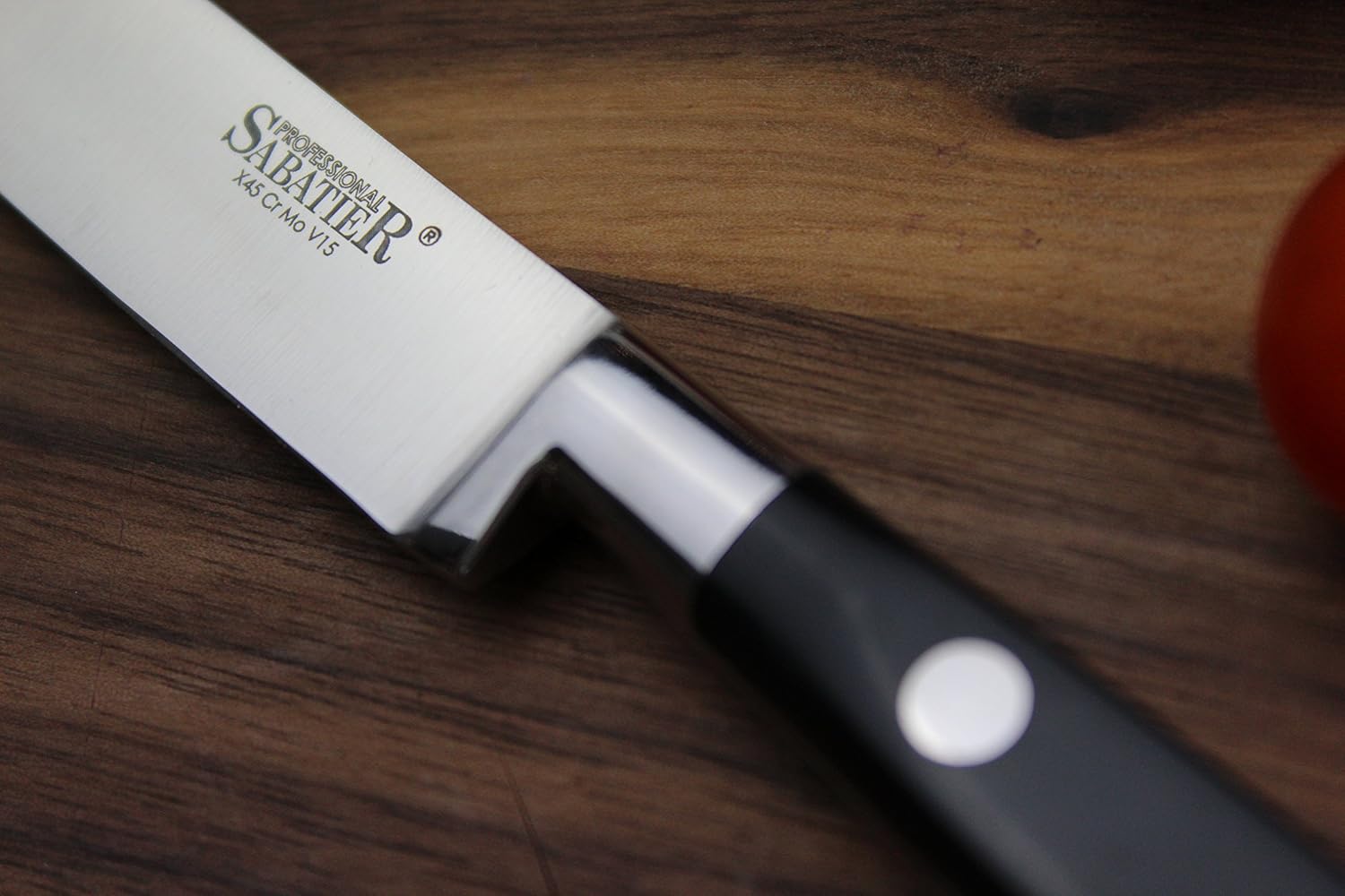 Taylors Eye Witness Professional Sabatier Knife Set 3 Piece, Paring, Utility & Chef’s Knives. Full Tang Blade. High Graded - Image 5