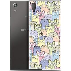 Sony Xperia XA1 Ultra Slim 6 Inch Case - Cat Whale