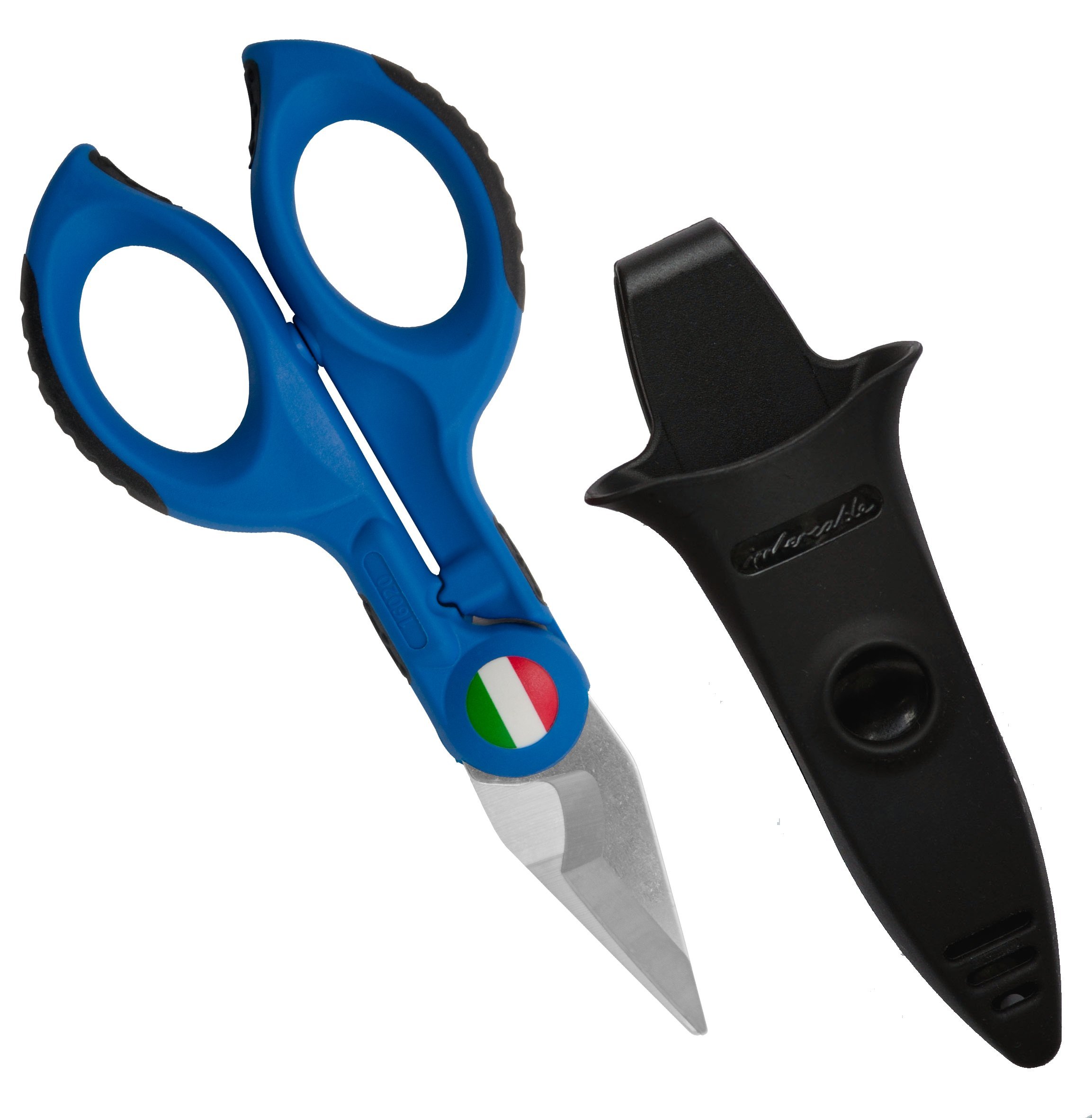 intercable CE2016 – 1 Scissors Cutter and Cable Shears with Safety Box Limited Edition, Blue