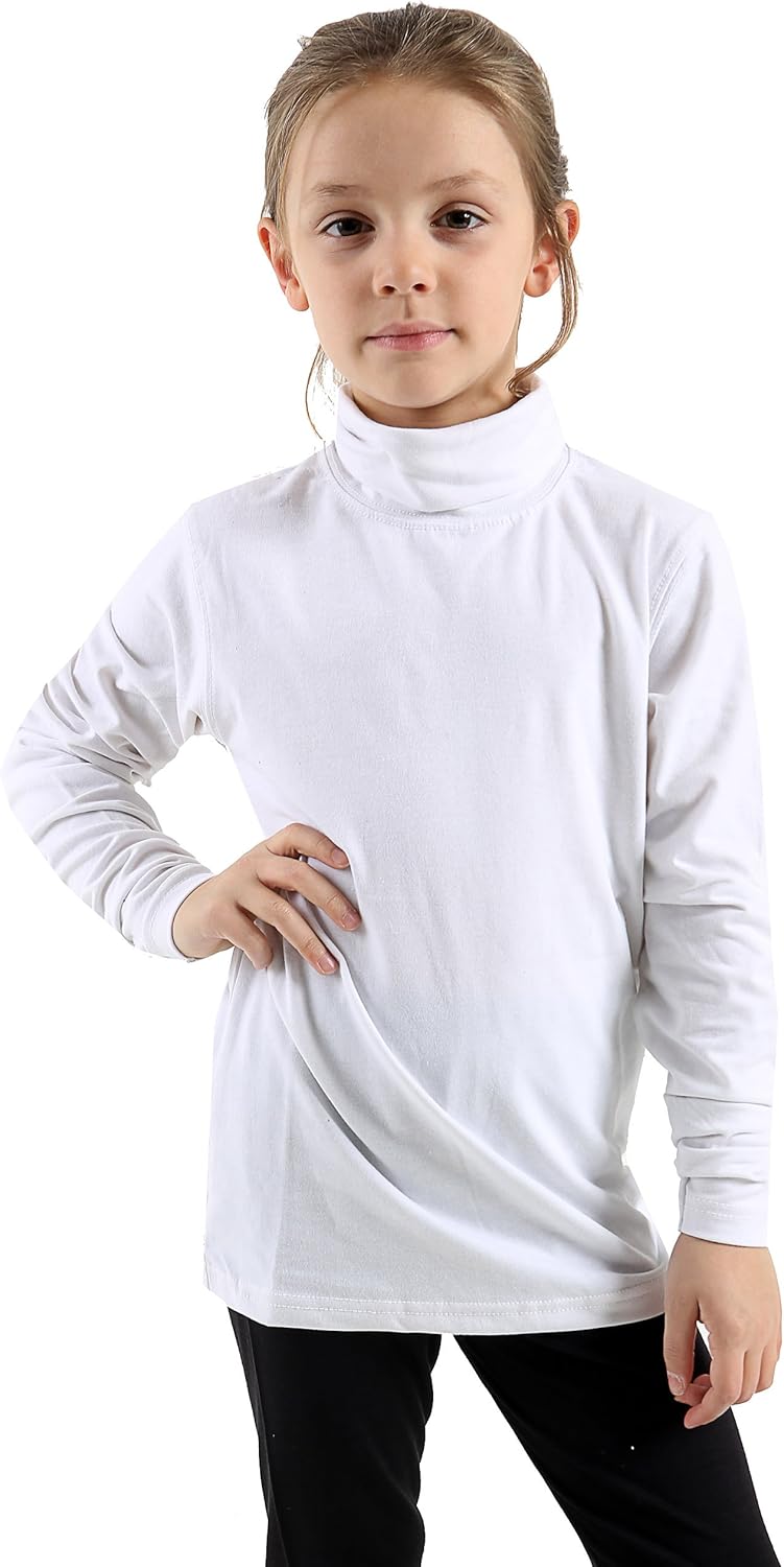 baby girl roll neck jumper