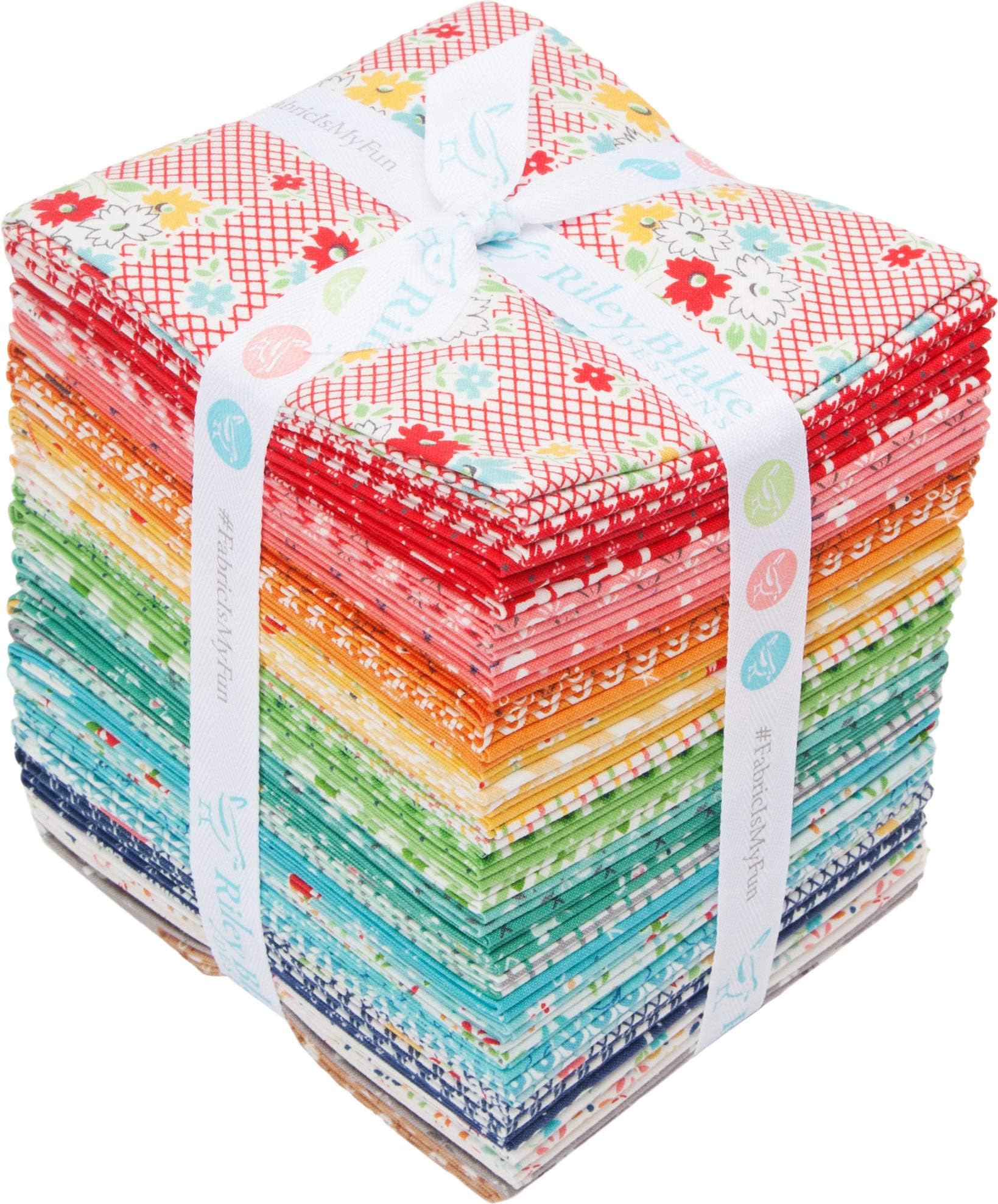 Lori Holt Farm Girl Vintage 34 Fat Quarters Riley Blake Designs FQ-7870-34