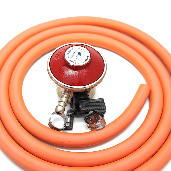 HG Replacement 27mm Patio Gas 2m Hose Kit BBQ, Patio Heaters Calor Gas
