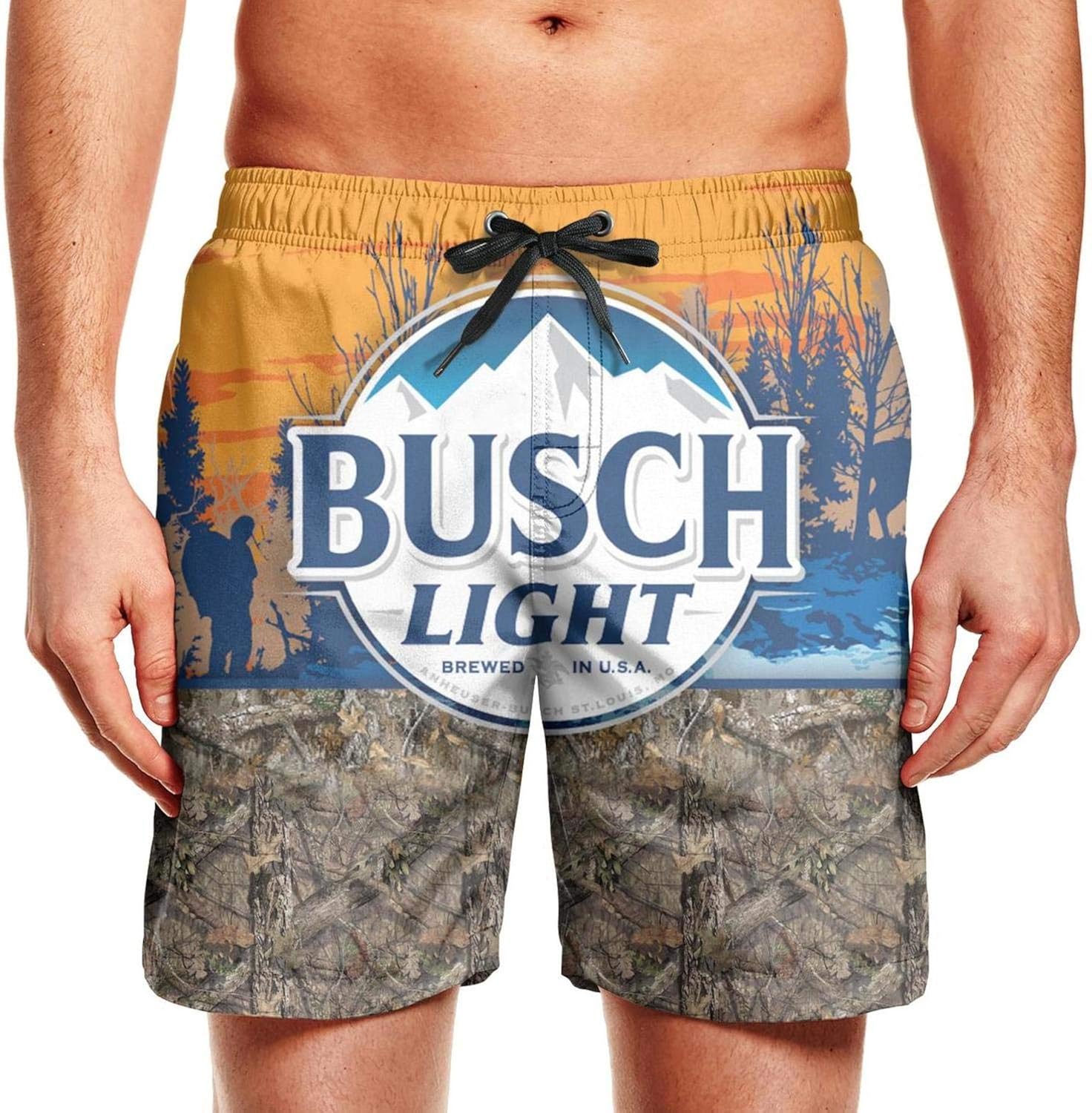 busch light swim trunks