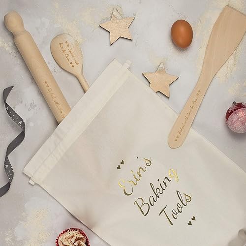 Personalised Baking Set - Wooden Spoon 