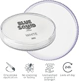 Blue Squid Classic White Face Paint 30g Professional Water Based Single Cake view 4