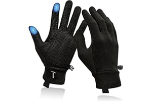 Sukeen Lightweight Running Gloves for Men Women Touchscreen Anti-Slip Sports Gloves Winter Warm Gloves for Cycling, Driving
