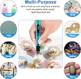 Uolor 3-Speed Cordless Mini Drill Pen 10 Drill Bits USB Rechargeable view 2