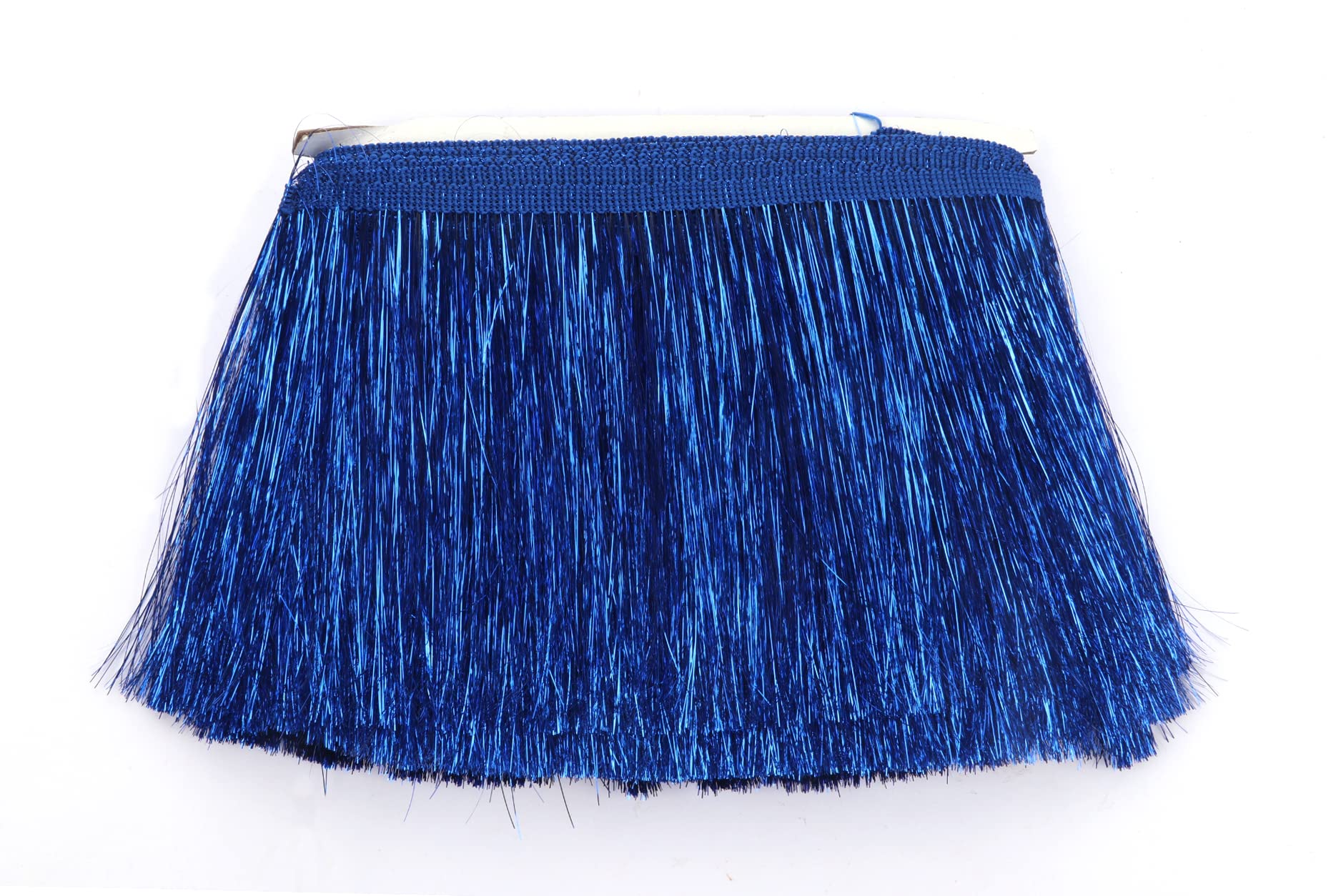 YYCRAFT 6" Wide Tinsel Fringe Tinsel Trim Tinsel Garland Dance Costume Fringe Trimming Shiny foil Effect Party Decor (10 Yards,Royal)