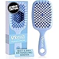 FHI Heat UNbrush Detangling Brush for Pain-Free Brushing on All Wet or Dry Hair Types — Durable DuoFlex Anti-Static Bristles, Lightweight Handle, Vented Hair Brush