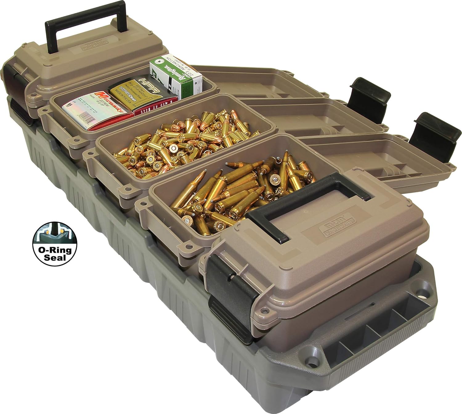 MTM AC4C Ammo Crate (4-Can) : Sports & Outdoors