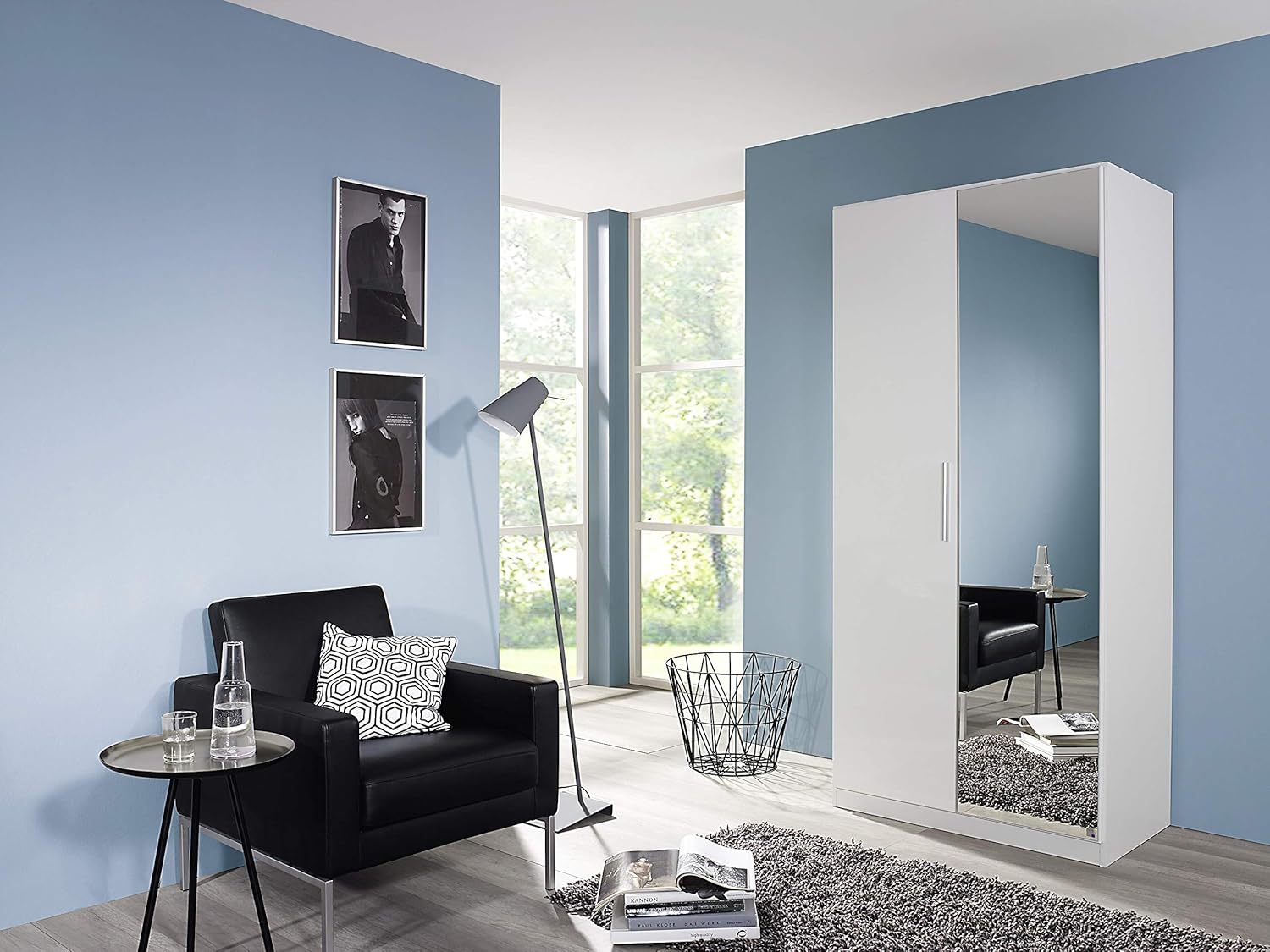 Rauch Möbel Minosa Schrank Kleiderschrank Drehtürenschrank 2-türig